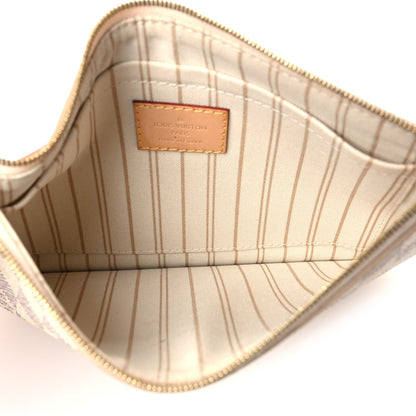 Louis Vuitton Damier Azur Neverfull MM GM Pochette 5 of 8