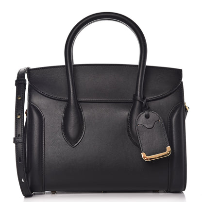 Alexander McQueen Sweet Calfskin Small Heroine 30 Black 1 of 11