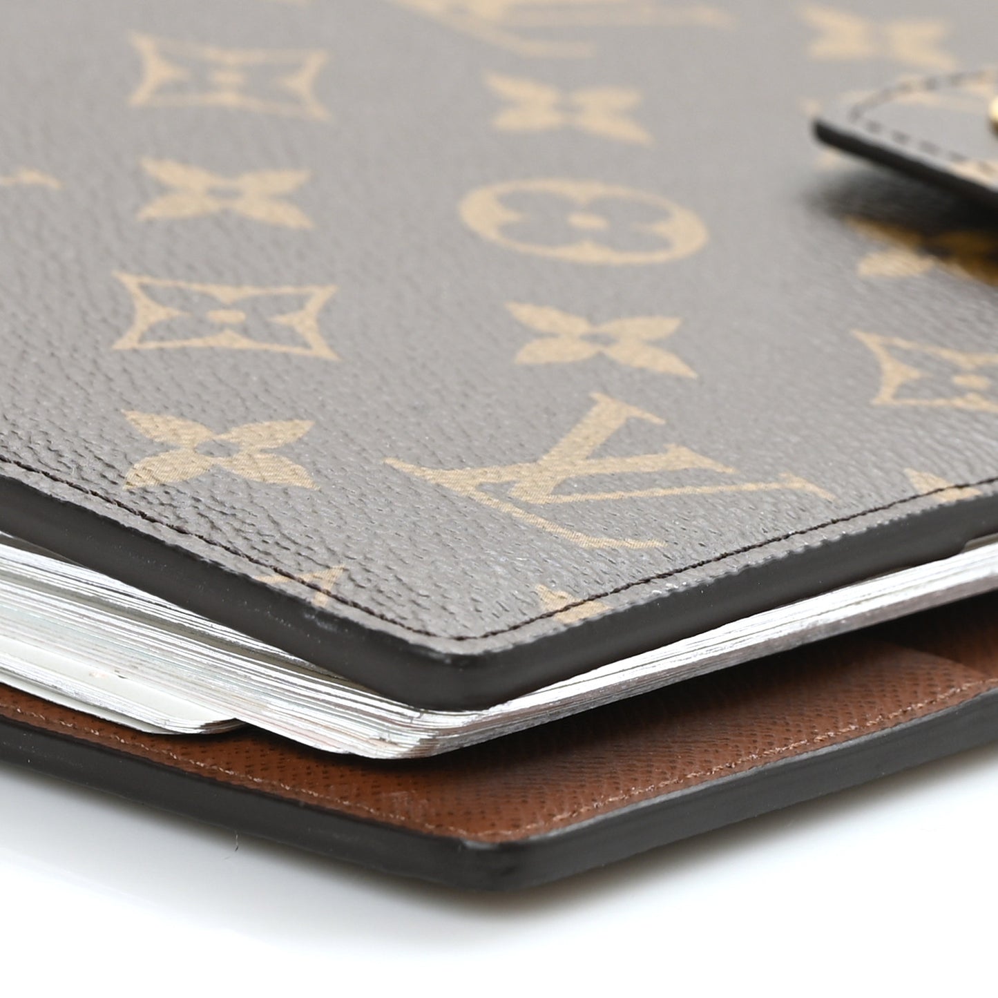 Monogram Large Ring Agenda Cover