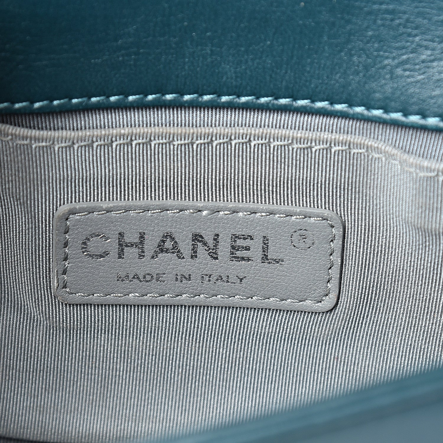 Chanel Velvet Quilted Small Boy Flap Turquoise 5 of 18