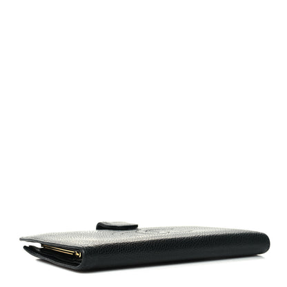Chanel Caviar Timeless CC French Wallet Black 4 of 11