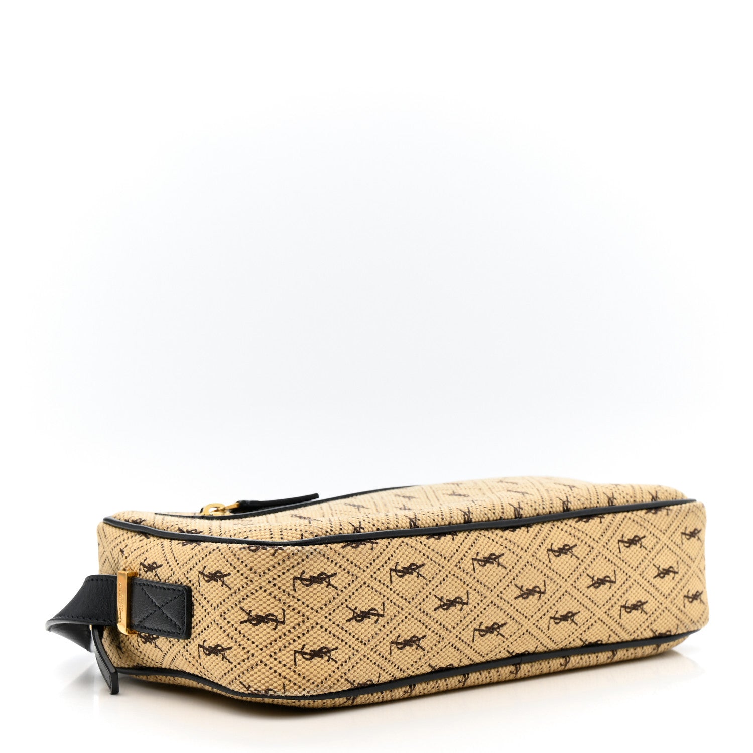 Saint Laurent Canvas Monogram All Over Camera Bag Beige 4 of 11