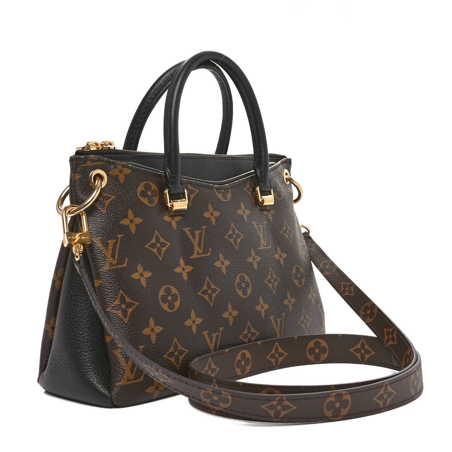 Louis Vuitton Monogram Pallas Full BB Black 3 of 9