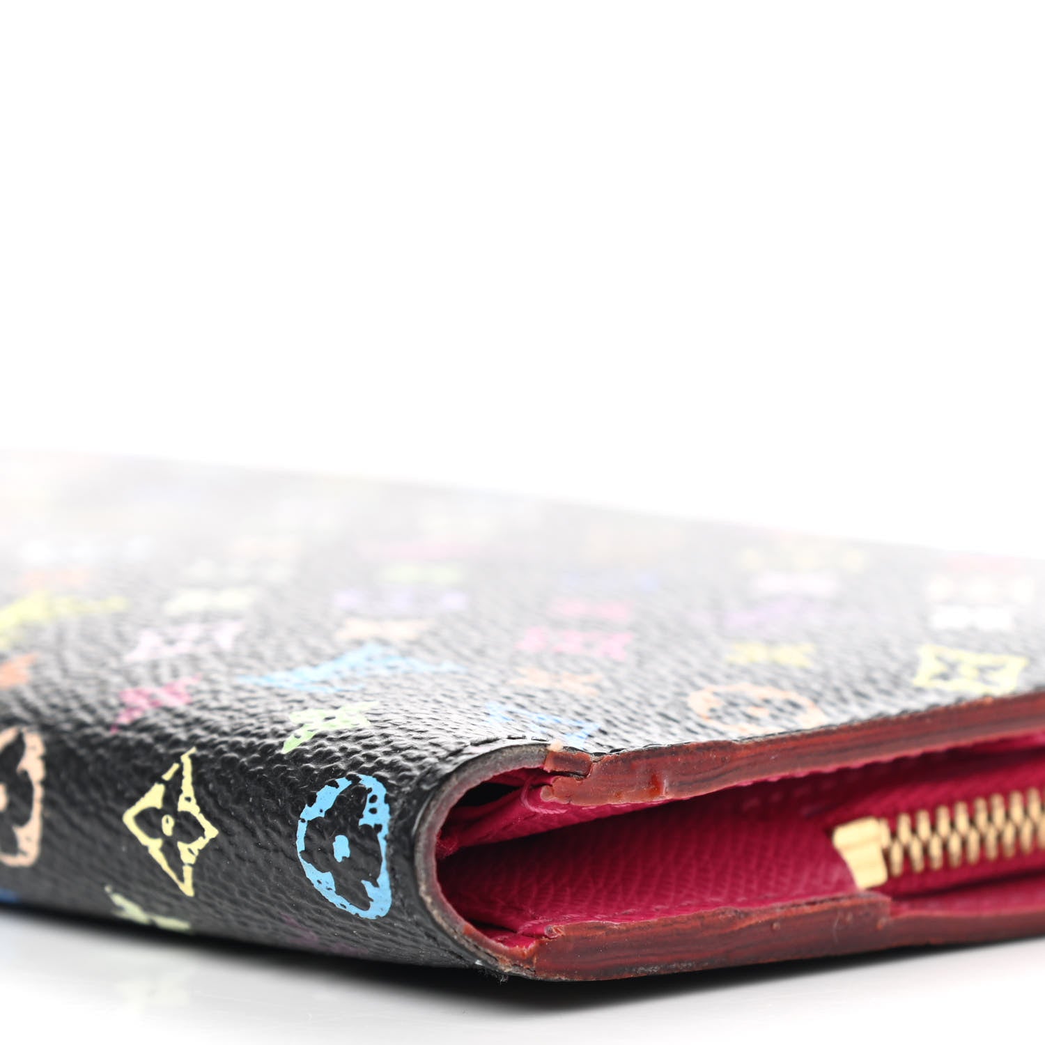 Louis Vuitton Monogram Multicolor Insolite Wallet Black Grenade 9 of 16