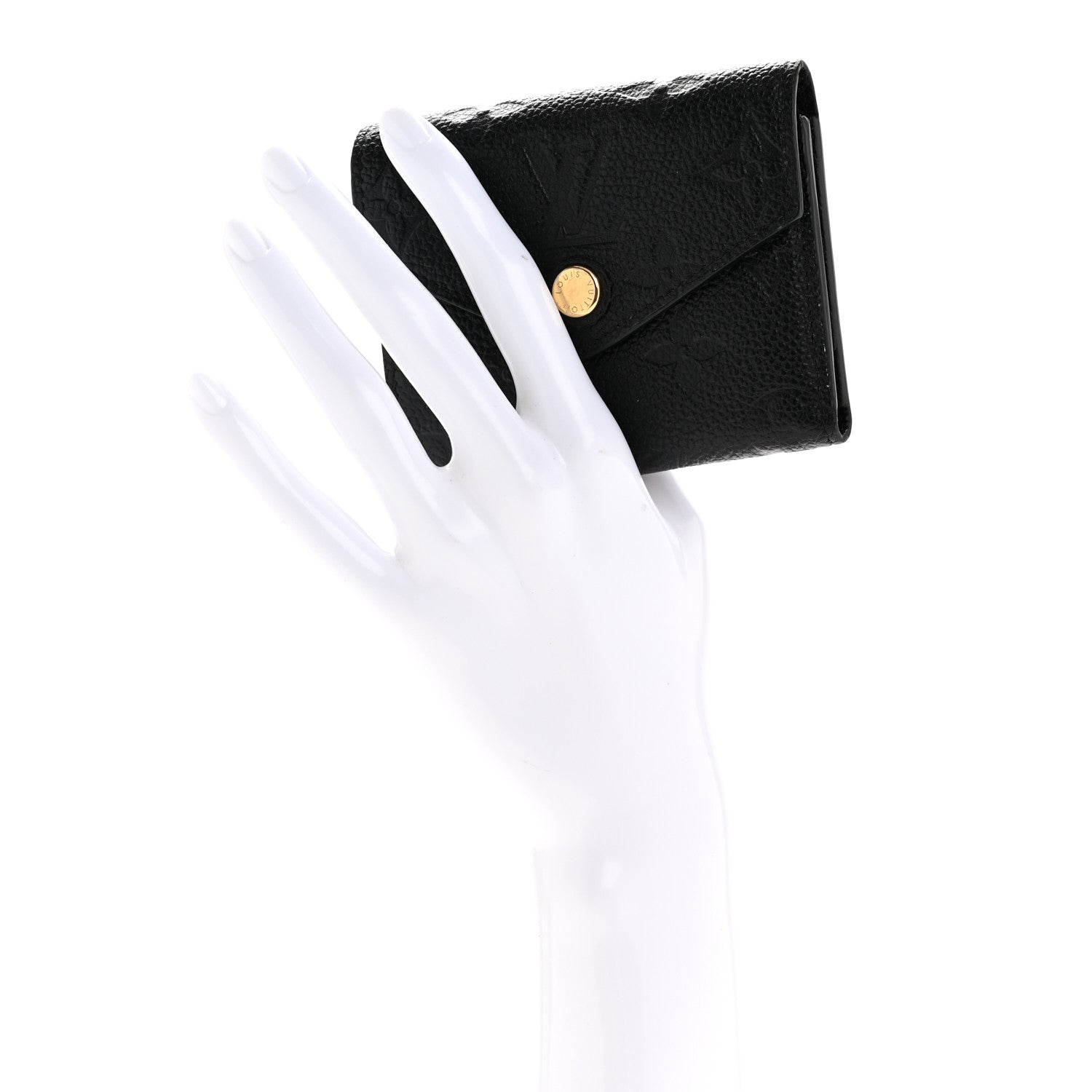Louis Vuitton Empreinte Zoe Wallet Black 2 of 7
