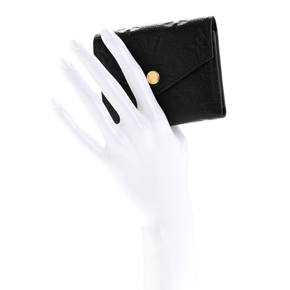 Louis Vuitton Empreinte Zoe Wallet Black 2 of 7