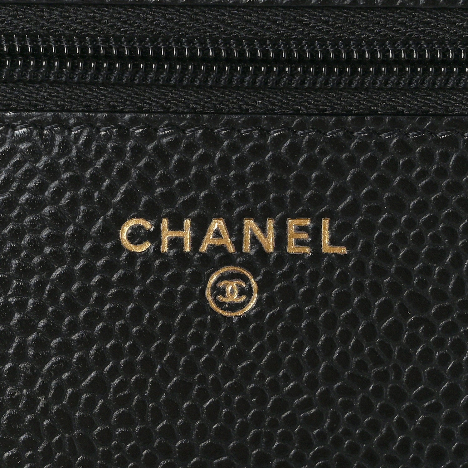 Chanel Caviar Quilted Wallet on Chain WOC Black 6 of 10