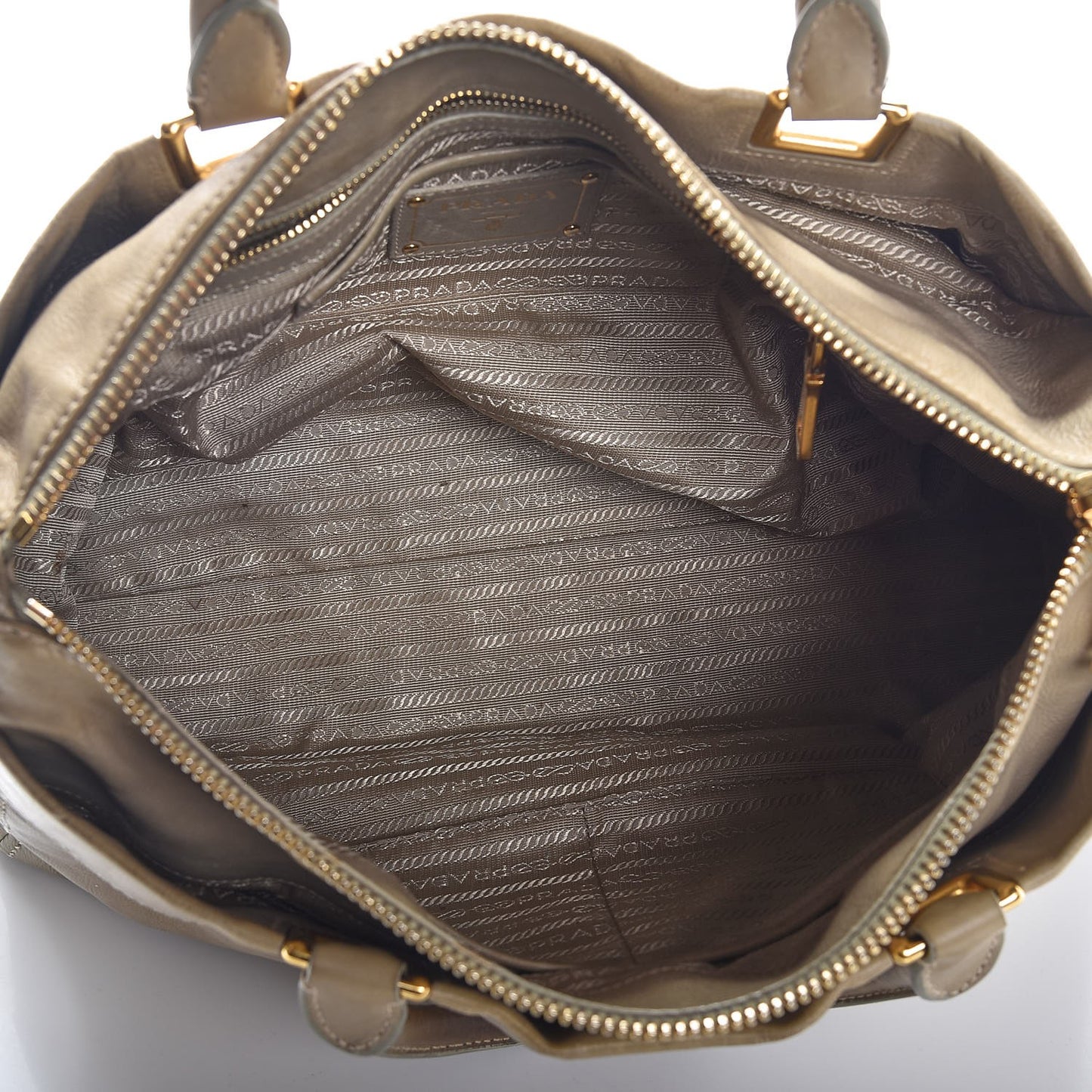 Glace Calfskin Extra Wide Tote Stone