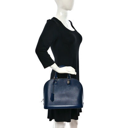 Louis Vuitton Epi Alma PM Indigo 2 of 10