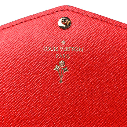 Louis Vuitton Monogram Sarah Wallet NM Coquelicot 6 of 12