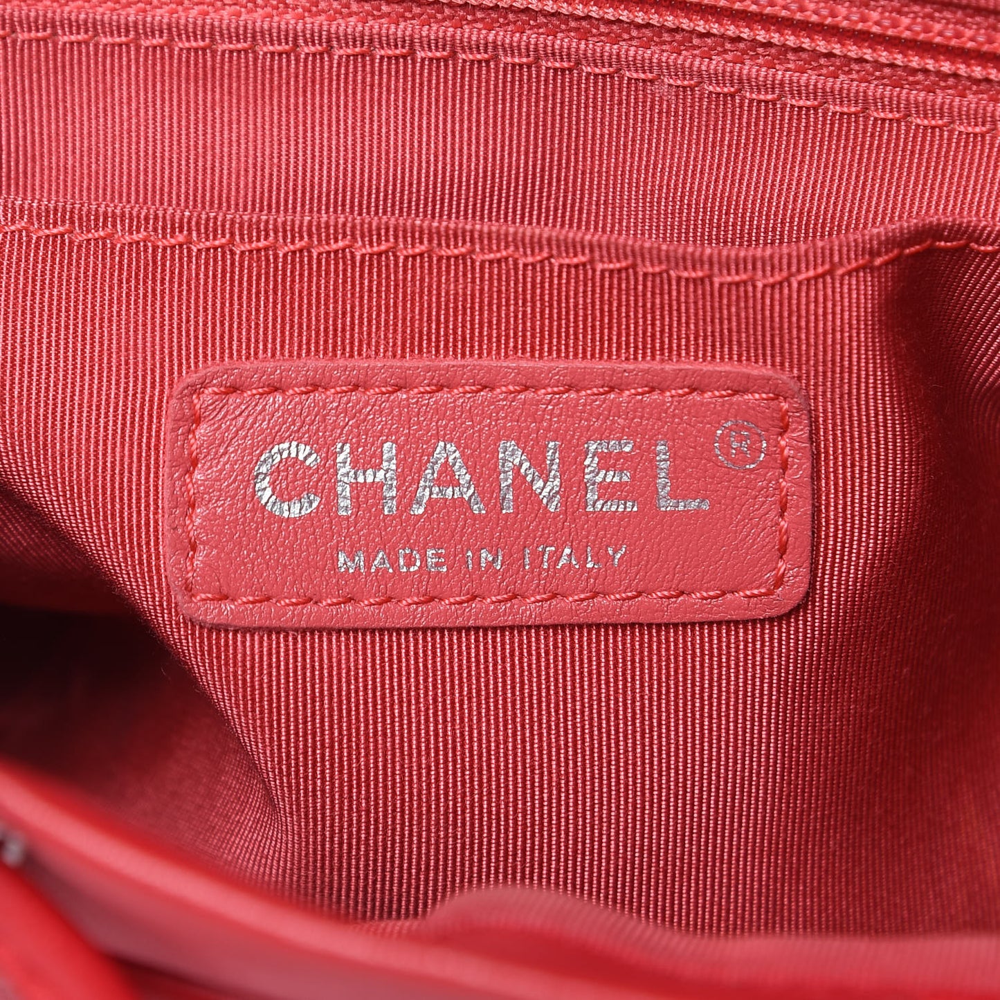 Lambskin Quilted Small Urban Spirit Backpack Red