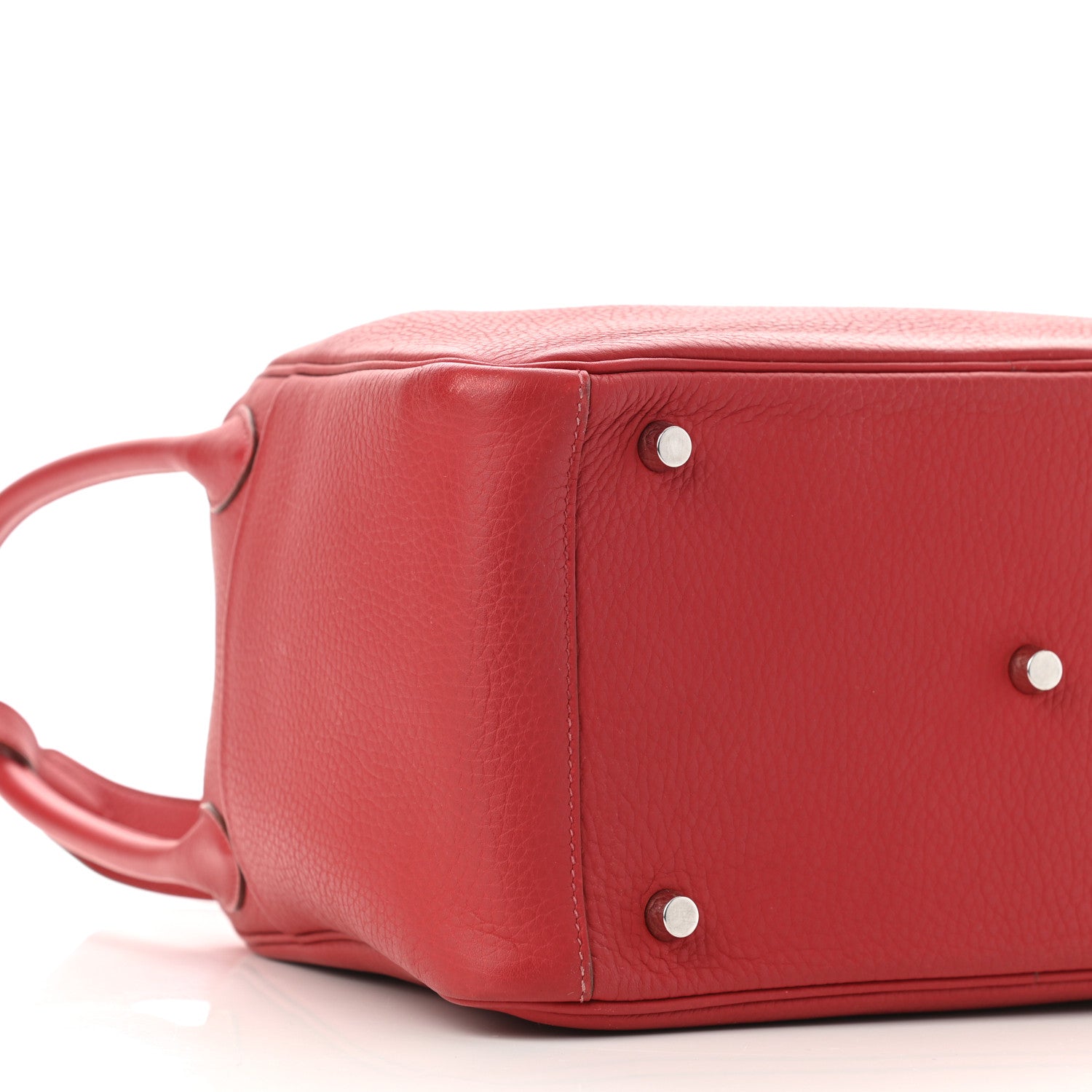 Hermes Taurillon Clemence Lindy 30 Rouge Casaque 17 of 19