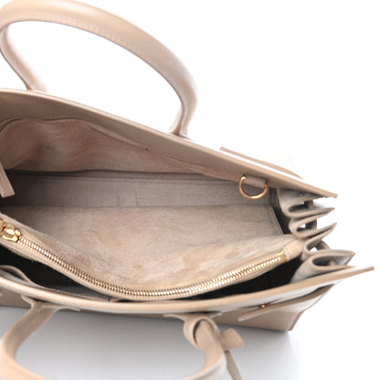 Saint Laurent Calfskin Small Sac De Jour Beige 5 of 19