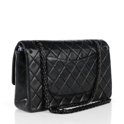 Chanel Lambskin Quilted 2.55 Reissue 225 Flap Black 4 of 10