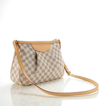 Louis Vuitton Damier Azur Siracusa PM 3 of 7