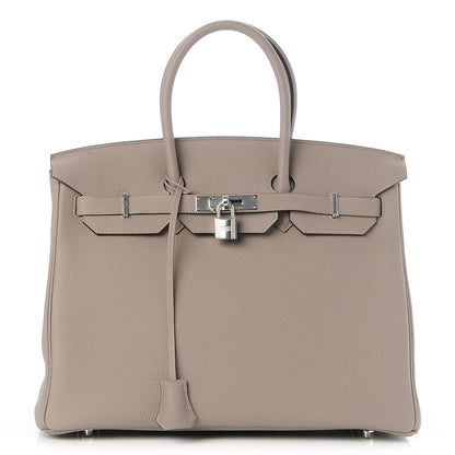 Hermes Togo Birkin 35 Gris Asphalte 1 of 34