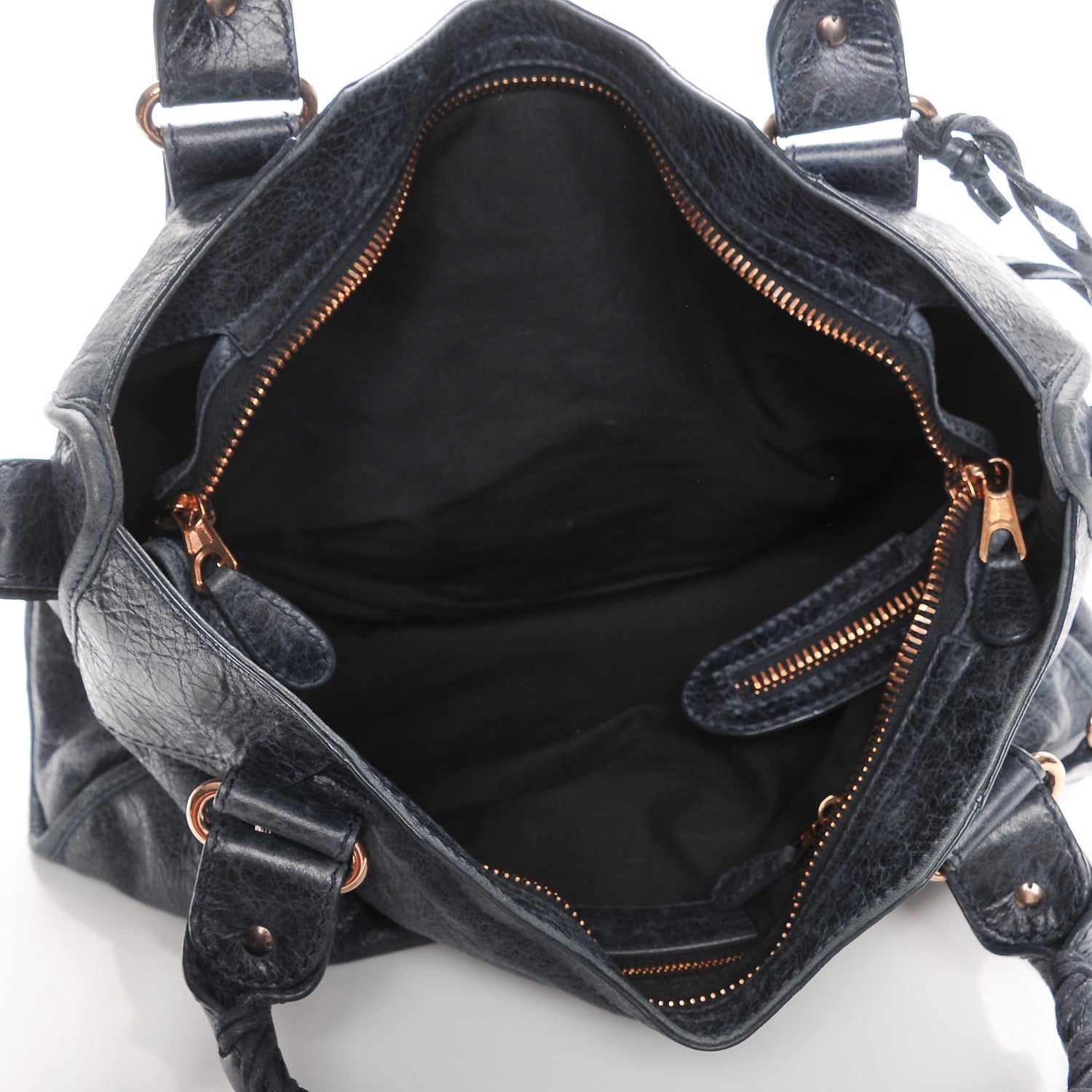 Balenciaga Agneau Giant 21 Rose Gold Hardware City Dark Night 6 of 10