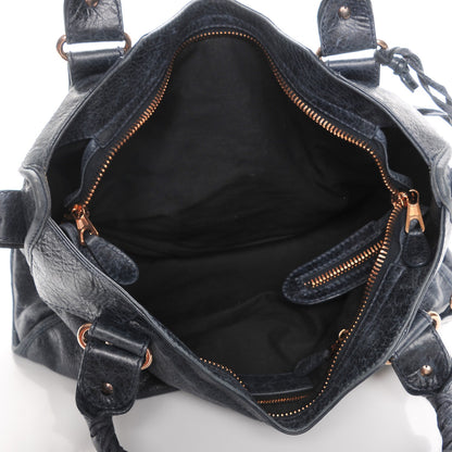 Balenciaga Agneau Giant 21 Rose Gold Hardware City Dark Night 6 of 10