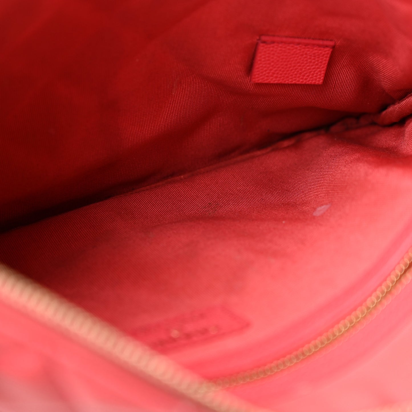 Caviar Quilted Medium Cosmetic Case Pink