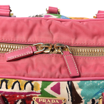 Prada Canapa Semitracolla St Venez Tote Giada Peonia 13 of 13