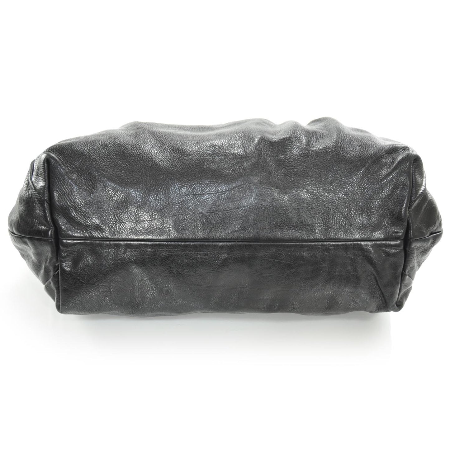 Leather Satchel Nero Black