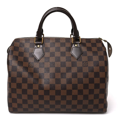 Louis Vuitton Damier Ebene Speedy 30 1 of 9