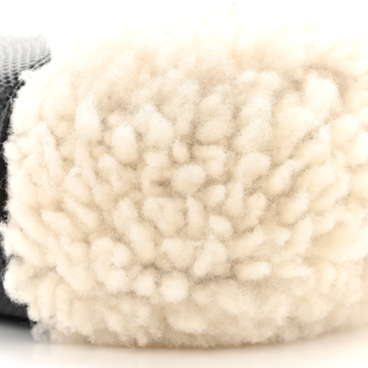 Sheepskin Karung Miniature Charm White Ice Verde Alga