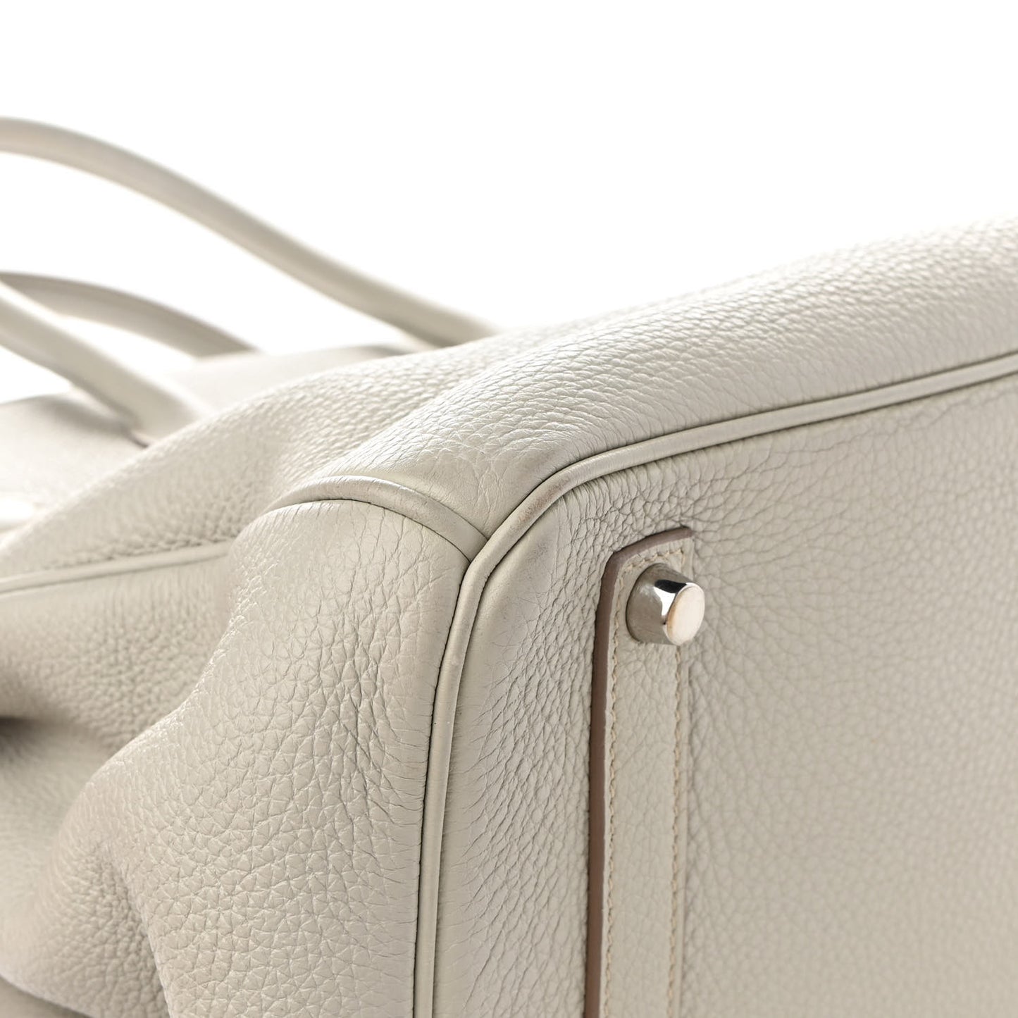 Togo Birkin 35 Gris Perle