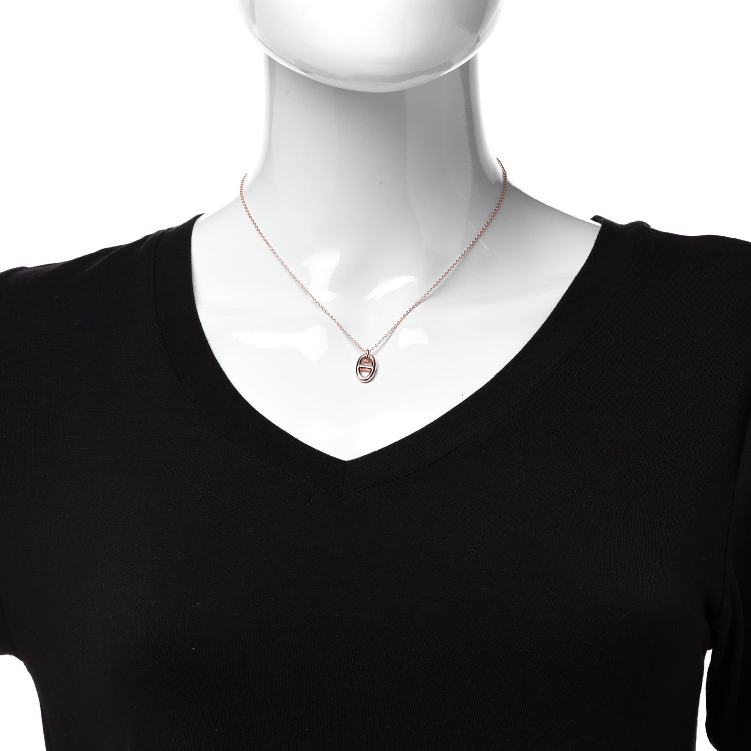 Hermes 18K Rose Gold PM Farandole Pendant Necklace 2 of 6