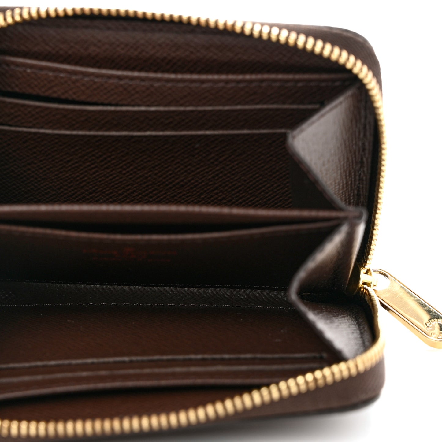 Damier Ebene Zippy Coin Purse