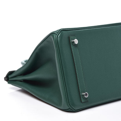 Hermes Epsom Birkin 30 Malachite 7 of 16