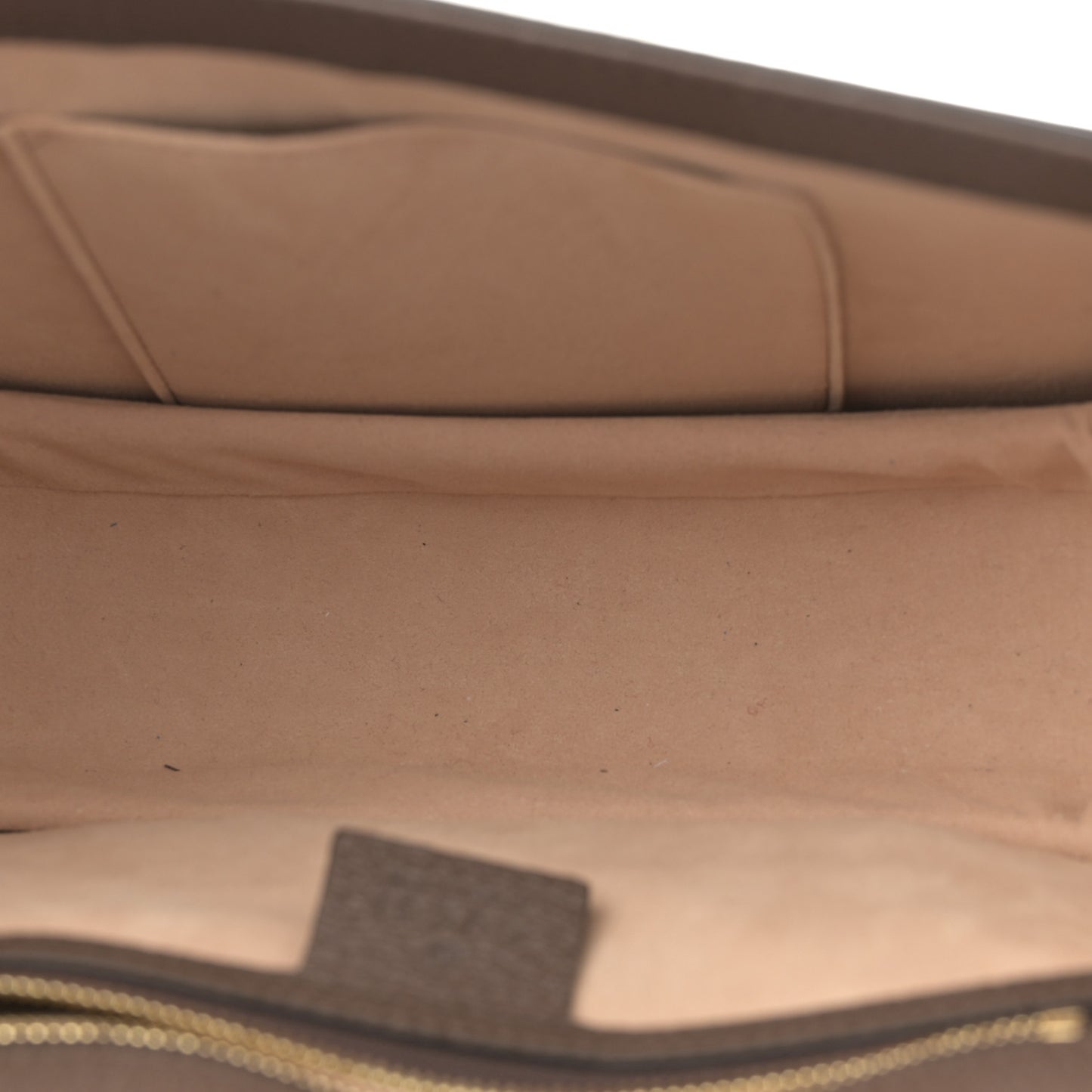 GG Supreme Monogram Web Small Ophidia Flap Messenger Bag Brown