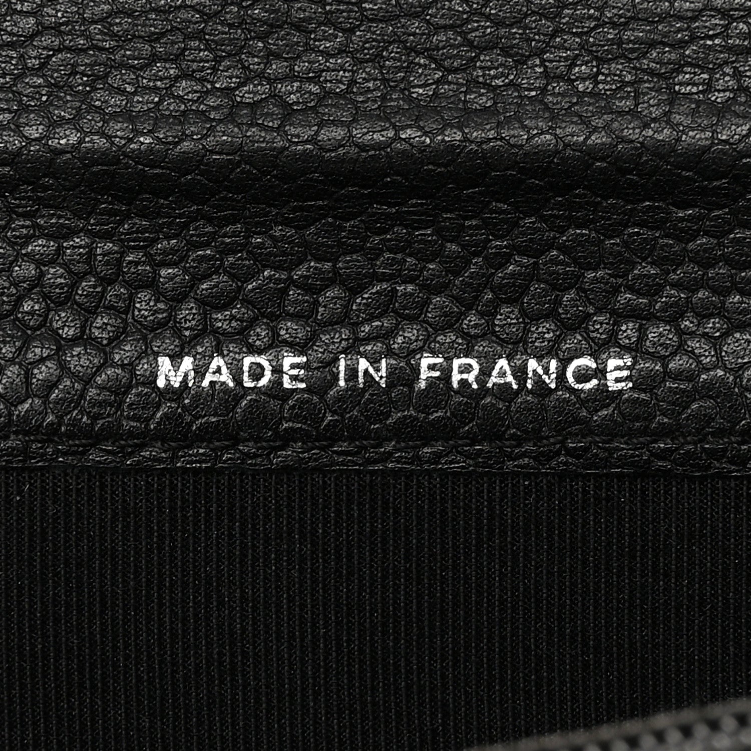 Chanel Caviar Quilted Yen Wallet Black 6 of 14