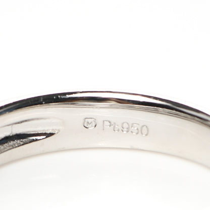 Mikimoto Platinum Diamond .35ct 4mm Pave Band Ring 53 6.25 8 of 8