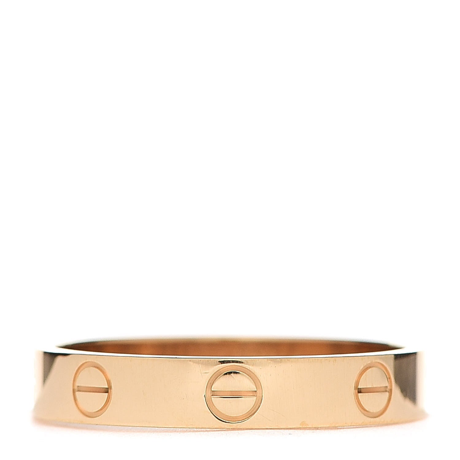 Cartier 18K Yellow Gold 3.5mm LOVE Wedding Band Ring 57 8 3 of 5