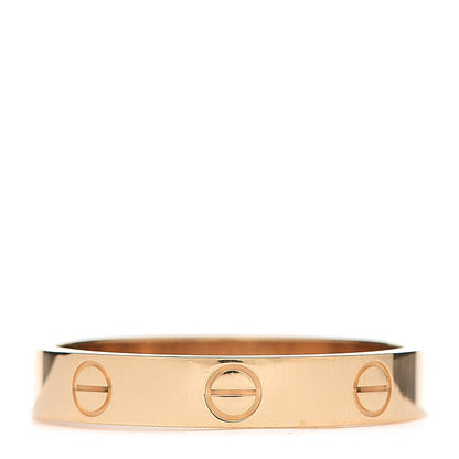 Cartier 18K Yellow Gold 3.5mm LOVE Wedding Band Ring 57 8 3 of 5