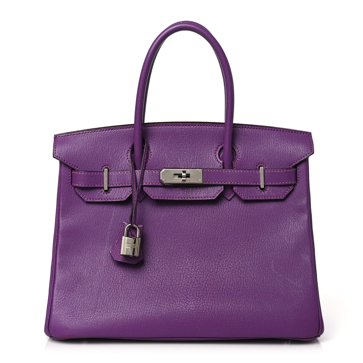 Hermes Chevre Mysore Birkin 30 Violet 1 of 15