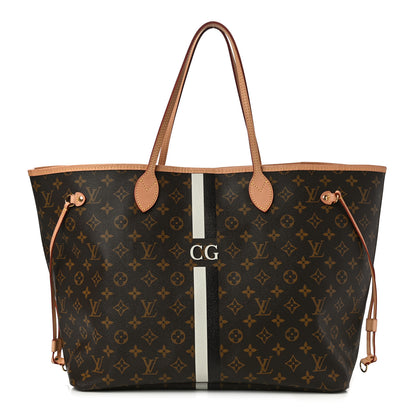 Louis Vuitton Monogram My LV Heritage Neverfull GM White Black 1 of 9