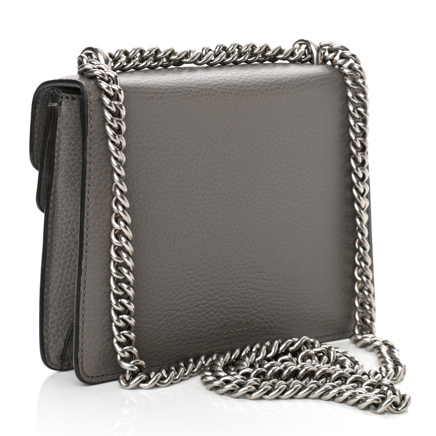 Gucci Calfskin Mini Dionysus Shoulder Bag Dusty Grey 3 of 10