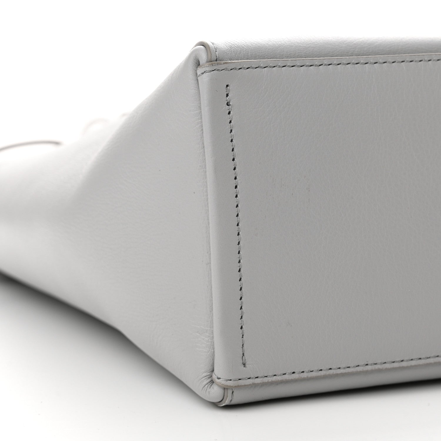 Givenchy Calfskin Small Voyou Small North South Tote Light Grey 8 of 9