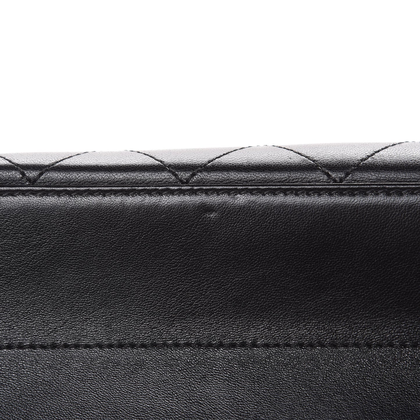 Lambskin Stitched Coco Luxe Medium Flap Black