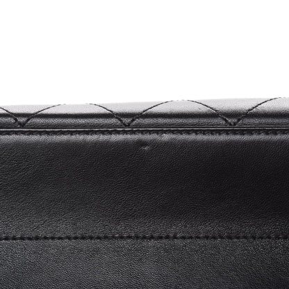Chanel Lambskin Stitched Coco Luxe Medium Flap Black 12 of 12