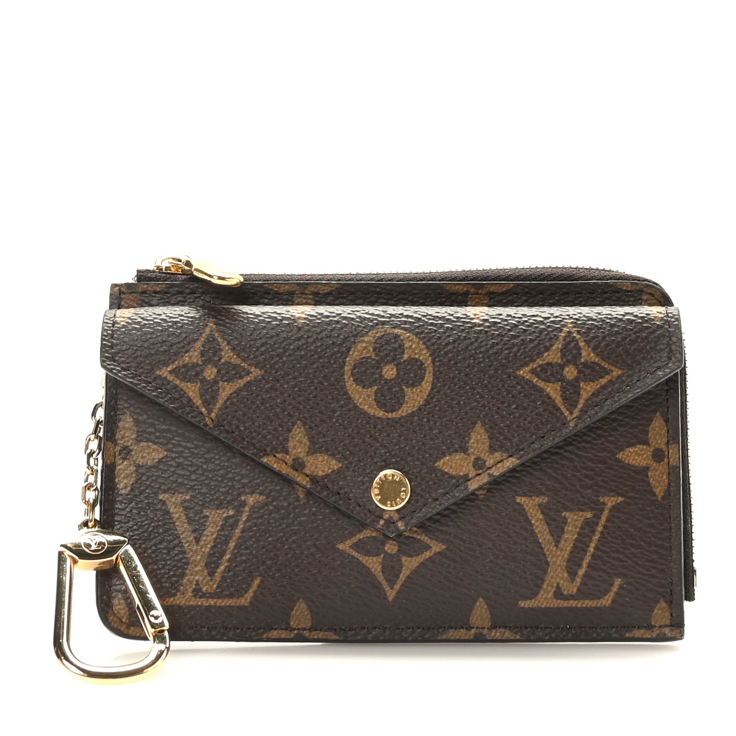 Monogram Recto Verso Card Holder Black