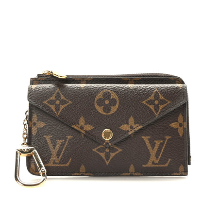 Louis Vuitton Monogram Recto Verso Card Holder Black 1 of 7