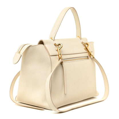 Celine Grained Calfskin Mini Belt Bag White 3 of 28