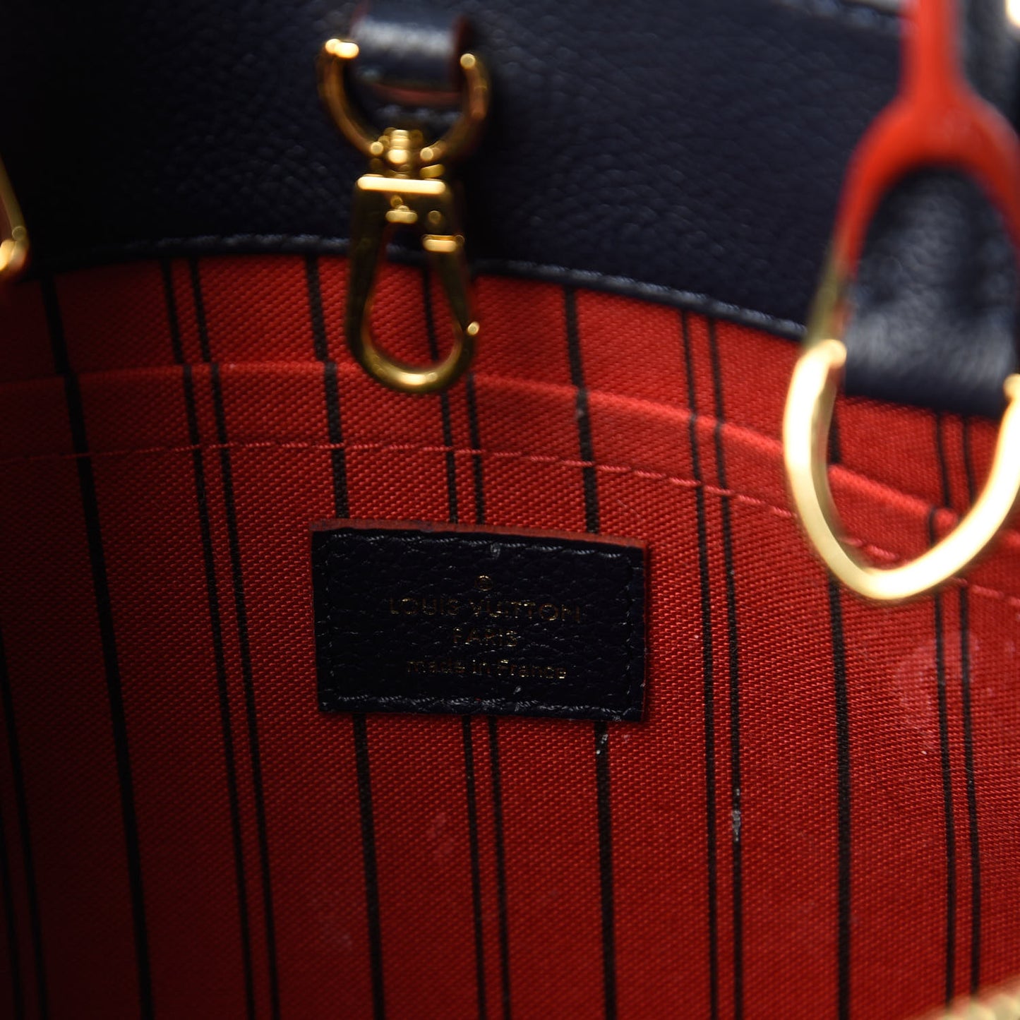 Empreinte Montaigne BB Marine Rouge