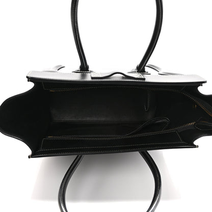 Celine Glazed Calfskin Micro Tri-Color Luggage Dark Blue 5 of 11