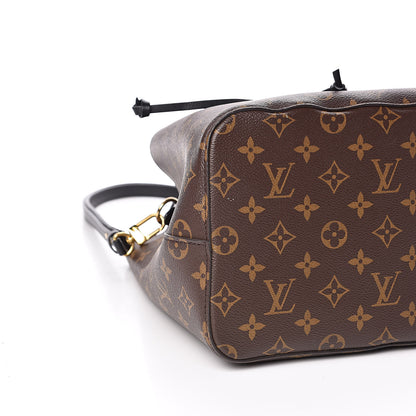 Louis Vuitton Monogram Neonoe MM Black 7 of 9