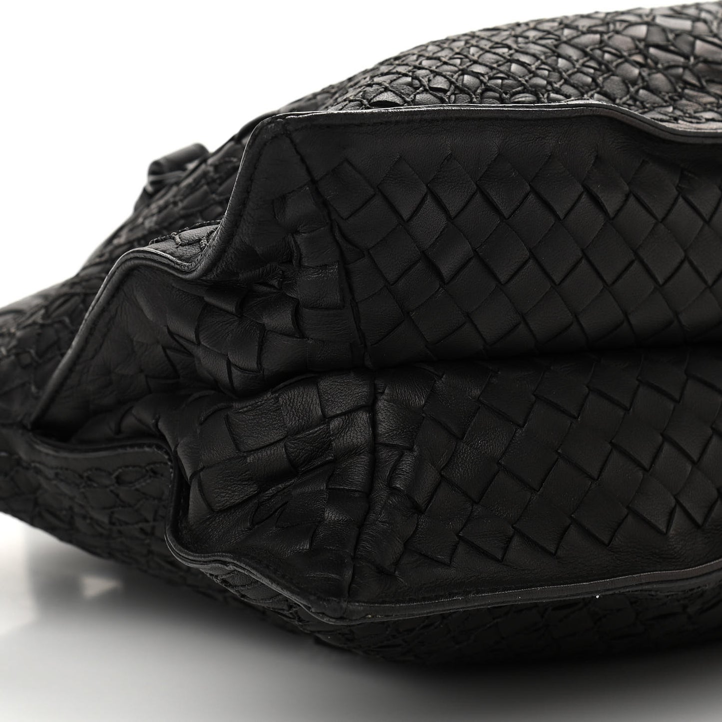 Nappa Intrecciato Tote Black
