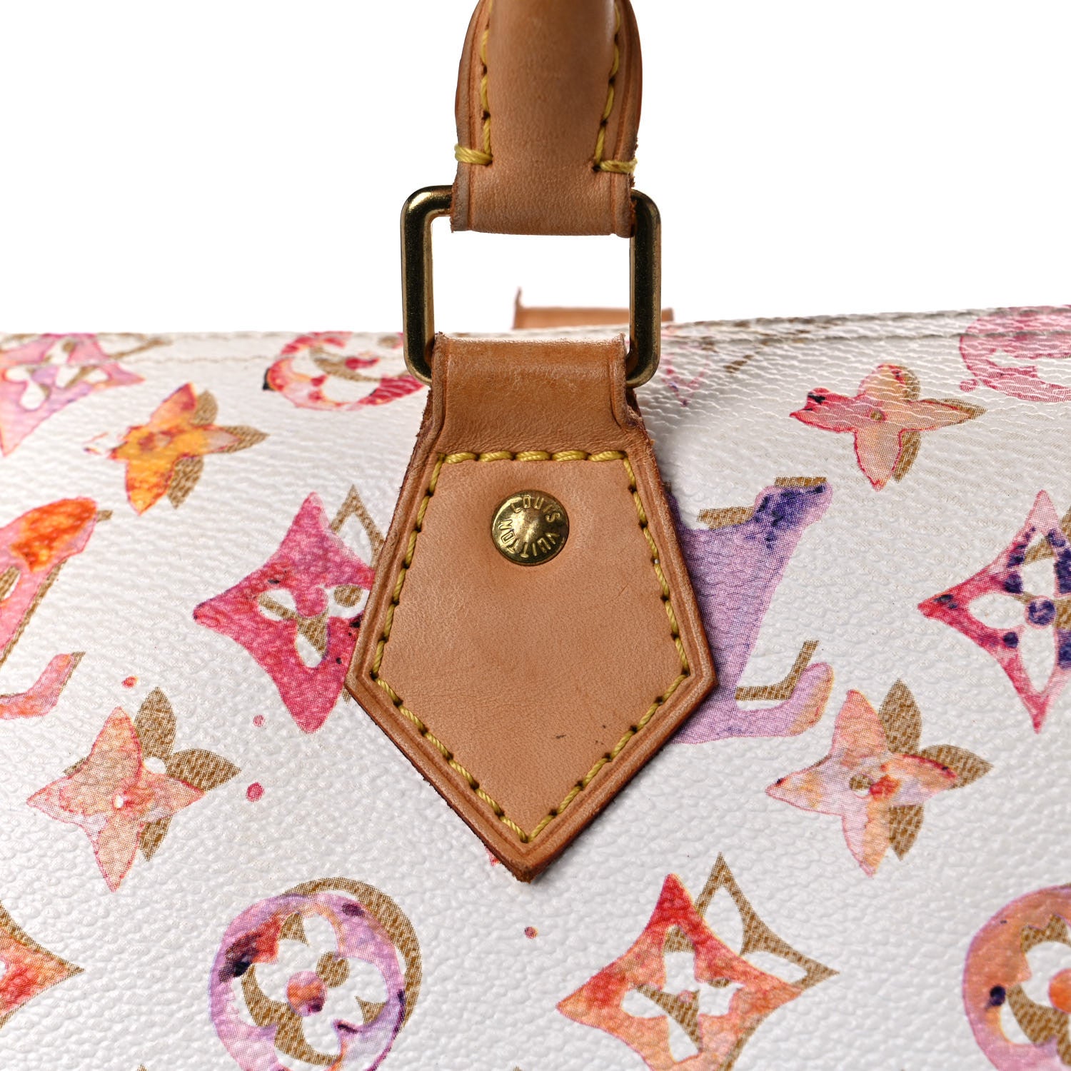 Louis Vuitton Watercolor Aquarelle Speedy 35 White 8 of 27